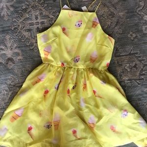 Yellow Icecream Dress